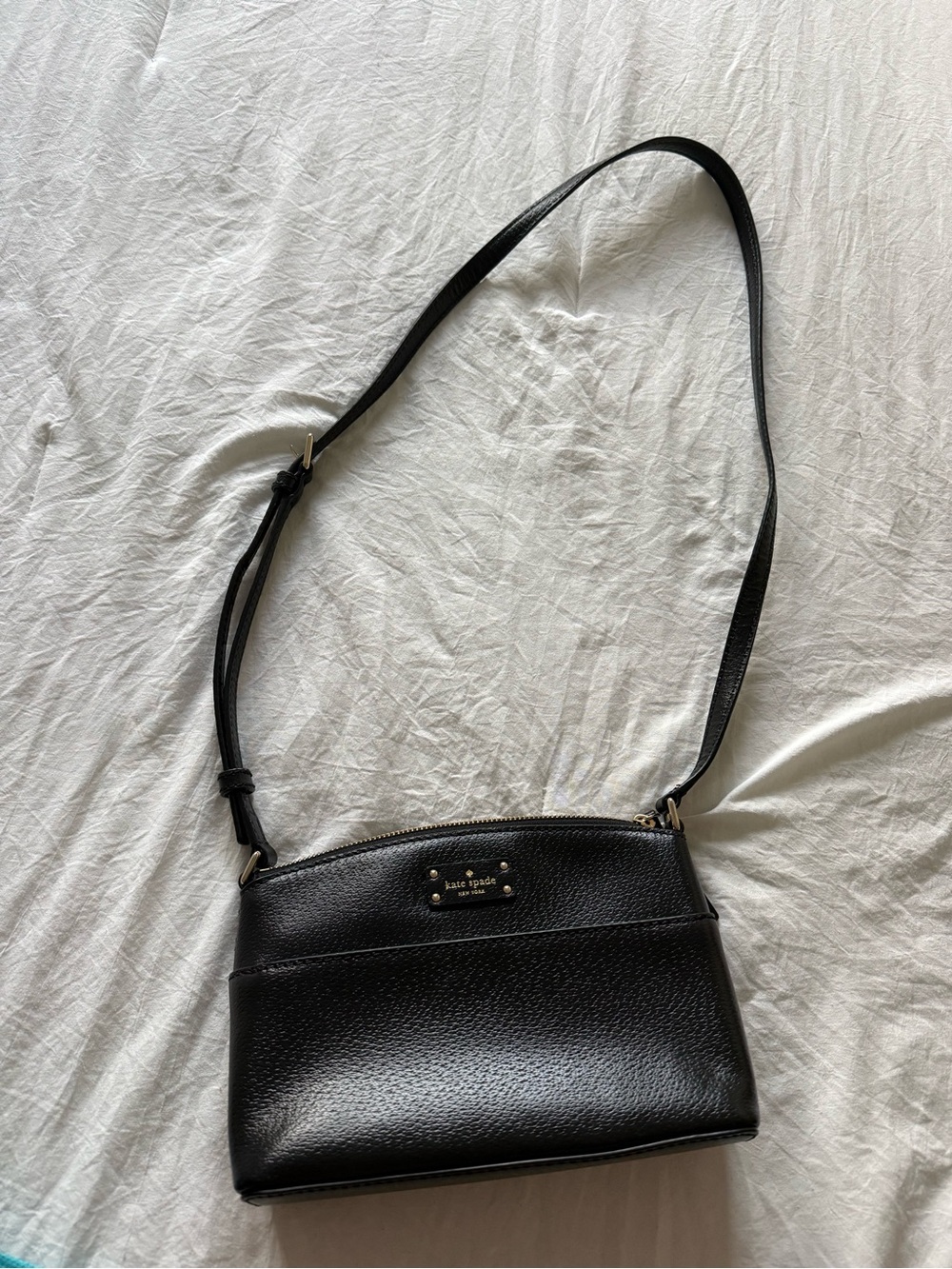 kate spade Millie Leather Crossbody with Gold Hardware